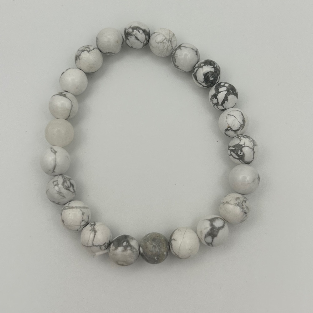 Howlite bracelet